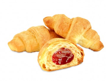 Круасанчик з начинкою зі смаком малини KBV
