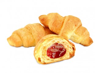 Круасанчик з начинкою зі смаком малини KBV